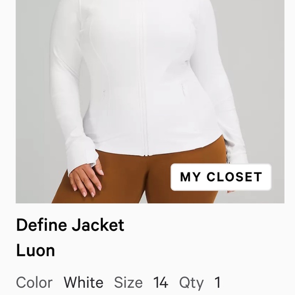 Lululemon Define Jacket - Picture 4 of 5